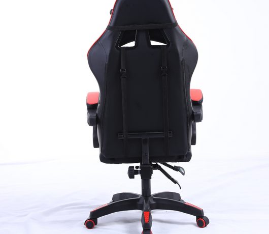 Silla de cuero para juegos