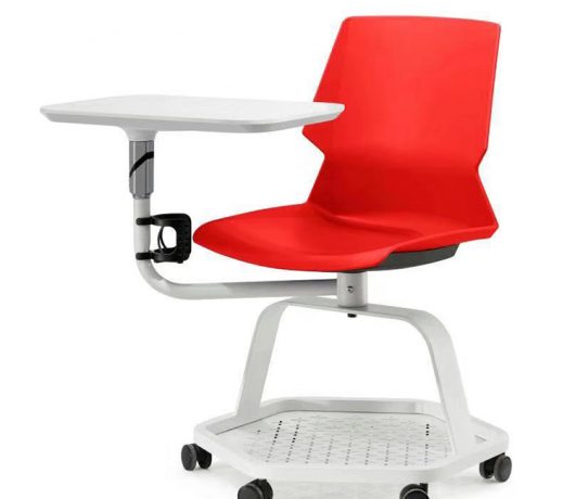 Cadeira de treinamento móvel de plástico
