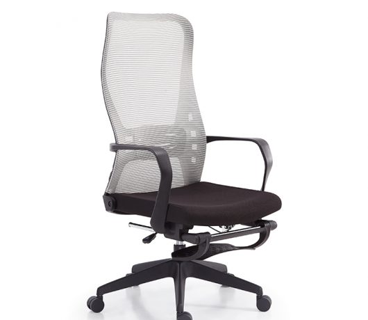 Chaise de bureau ergonomique à dossier en maille