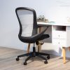 Silla de oficina giratoria de malla ergonómica