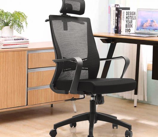 Chaise de bureau pivotante ergonomique