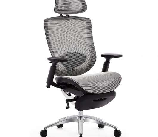 Silla de personal de malla ergonómica