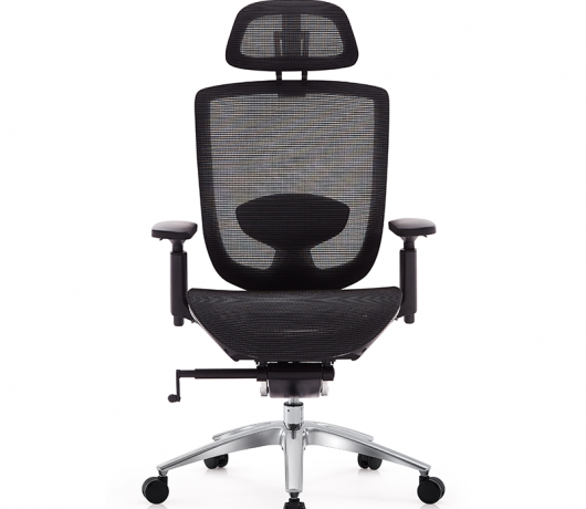 Silla de personal de malla ergonómica