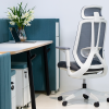 Silla de oficina ergonómica con respaldo alto