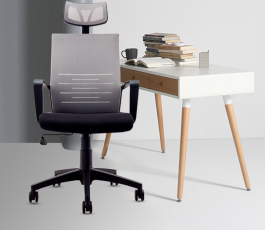 High Back Mesh Staff Chair