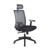 Chaise de personnel pivotante ergonomique