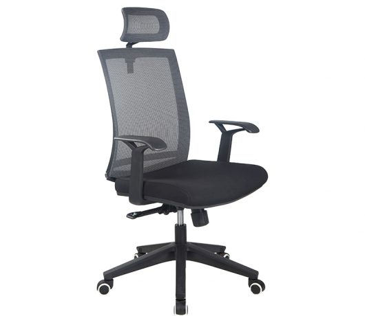 Chaise de personnel pivotante ergonomique