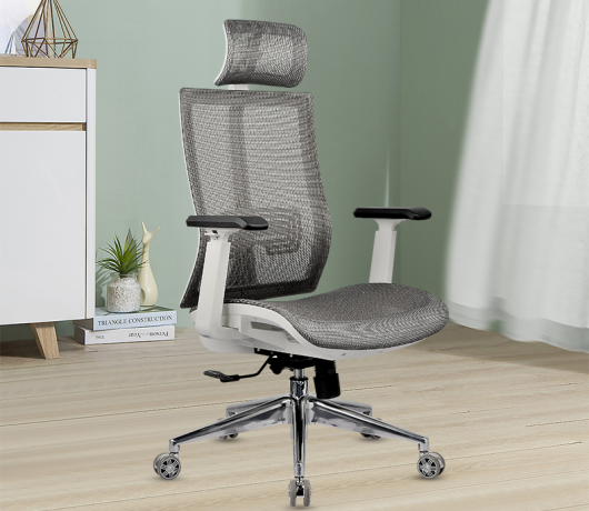 Silla giratoria de oficina ergonómica