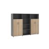Wooden Office File Cabinet