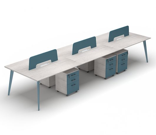 Schreibtisch für 6 Personen