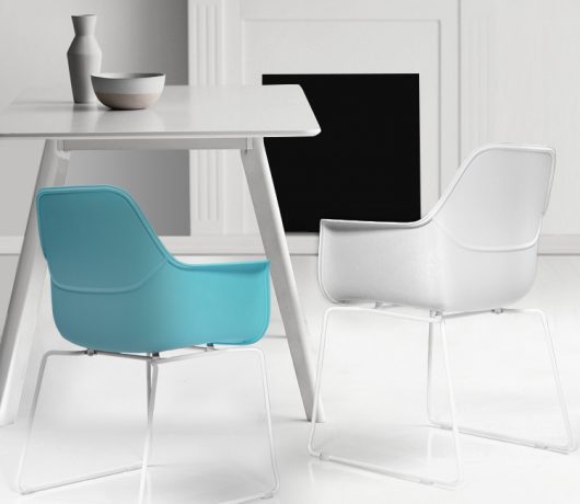 Chaise de loisirs en plastique de bureau