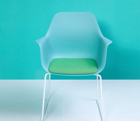 Chaise de loisirs en plastique de bureau