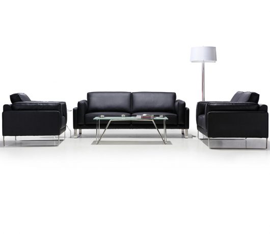 Leather Sofa Set