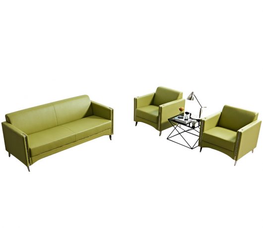 Leather Office Sofa Set