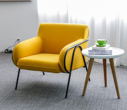 Single Seater Fabric Sofa
