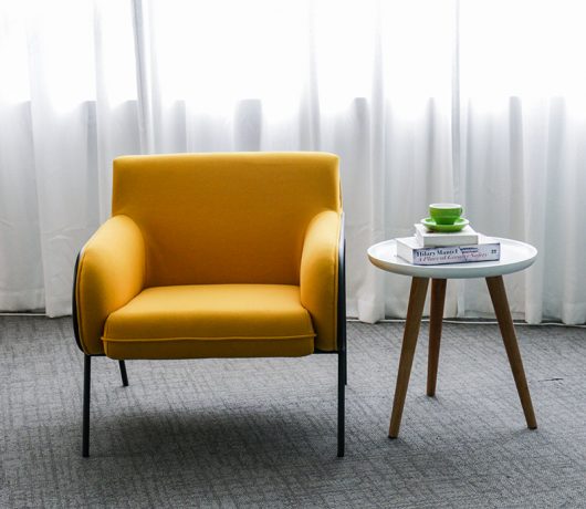 Single Seater Fabric Sofa