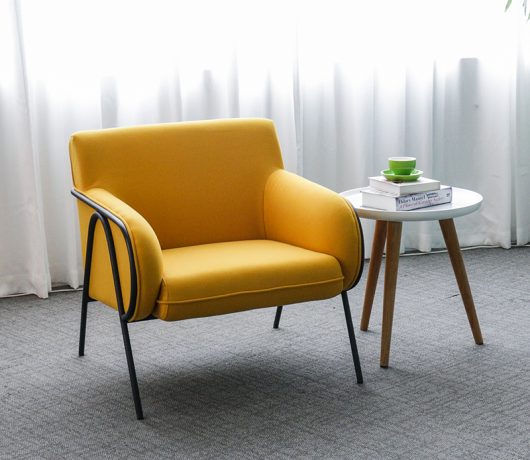 Single Seater Fabric Sofa