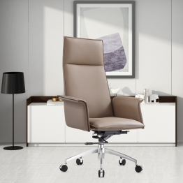 High Back Leather Chair