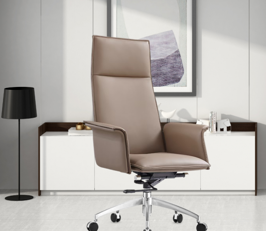 High Back Leather Chair