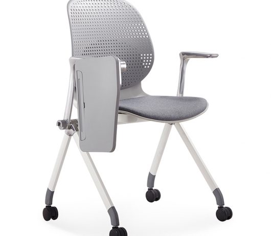 Office Training Chair with Writing Pad