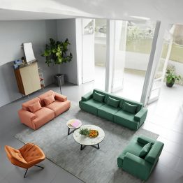 Stylish Fabric Sofa Set