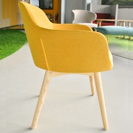 Wooden Reception Chair