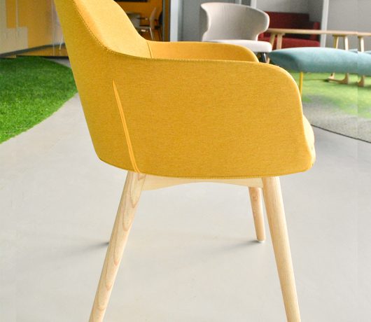 Wooden Reception Chair