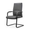 Leather Office Chair No Wheels