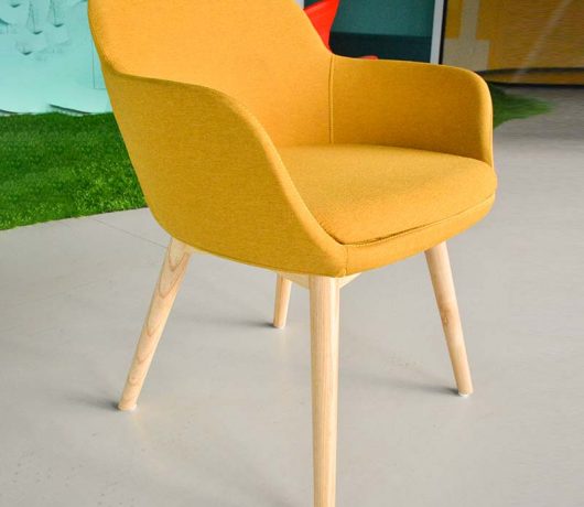 Wooden Reception Chair