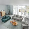 Stylish Fabric Sofa Set