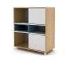 White Wooden Office Cabinet