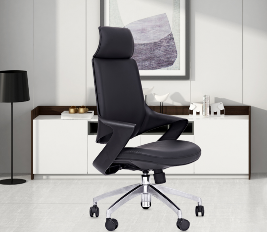 Black Leather Chair