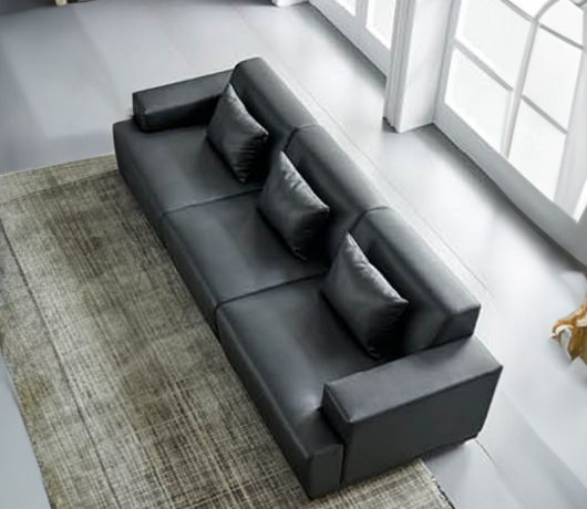 Modern Leather Sofa Set