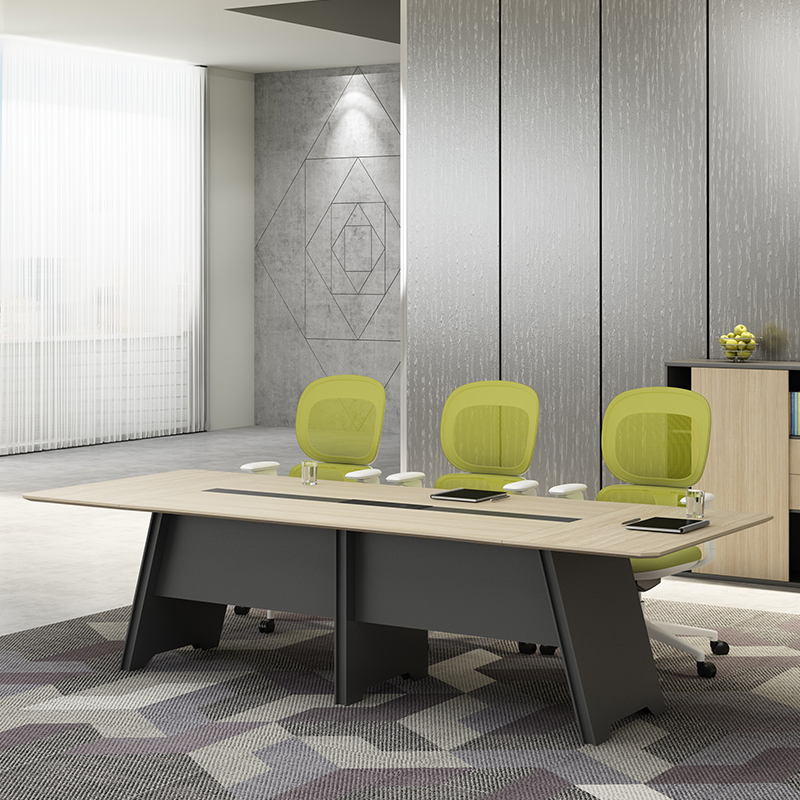 mesa y sillas para sala de reuniones