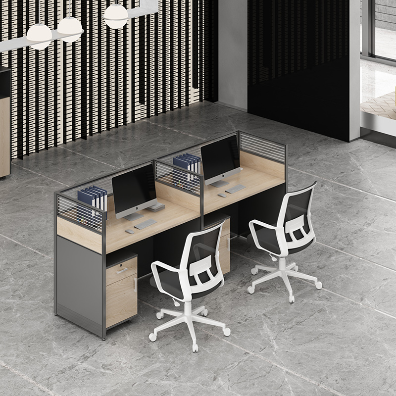 2 person cubicle workstation