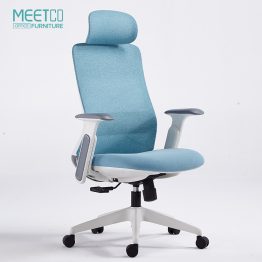Cadeira giratória de tecido para escritório executivo