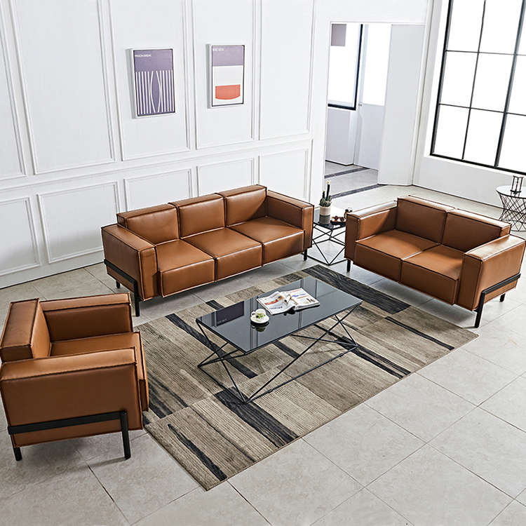 leather office sofa sets