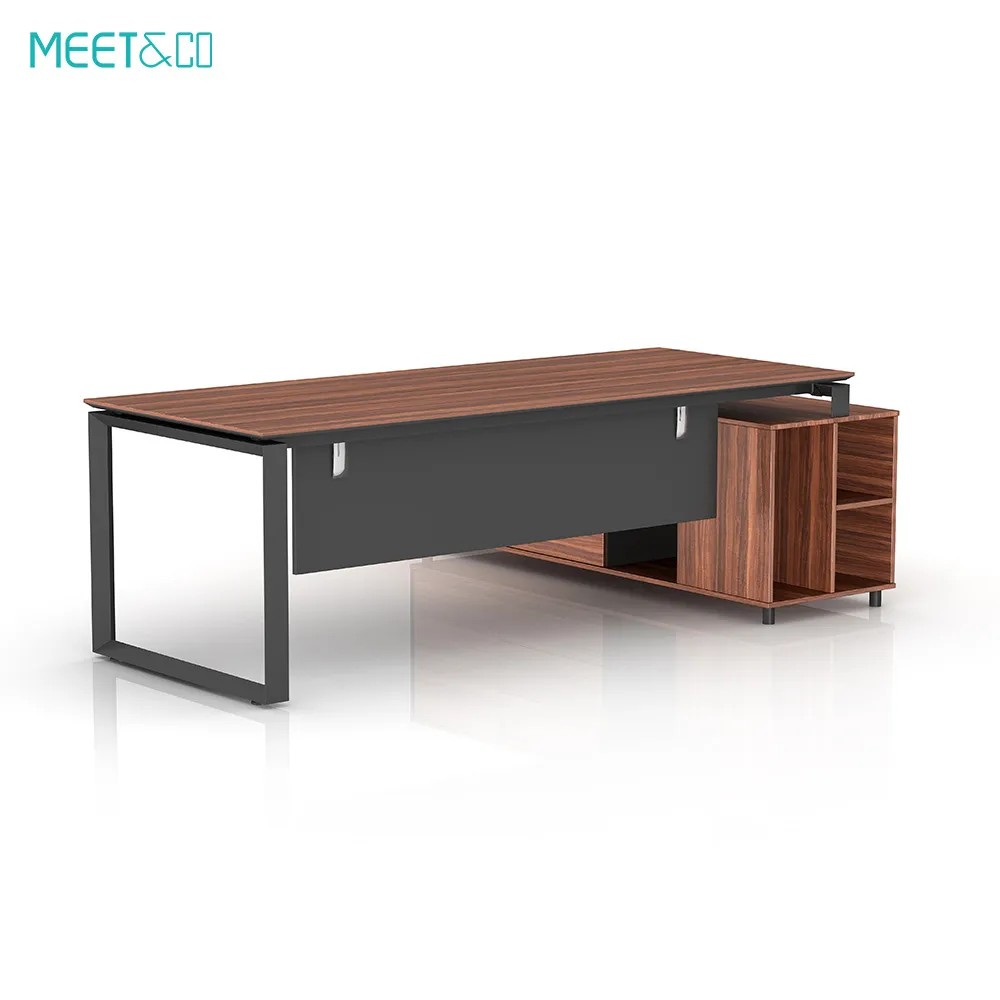 مكتب تنفيذي على شكل حرف L من سلسلة Warnock A - واجهة