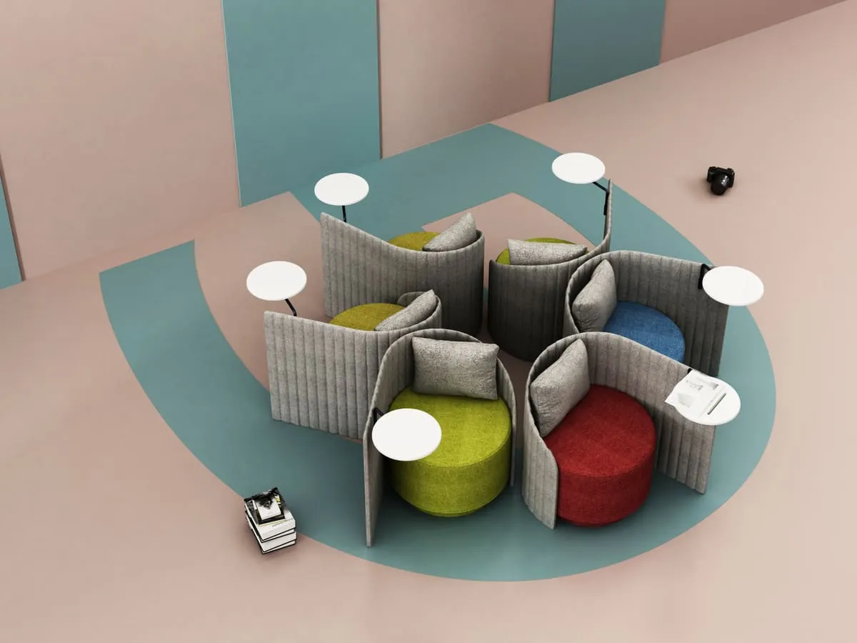 WRK Fabric Sofa Pod
