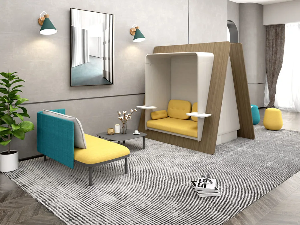 Coupe High Back Sofa
