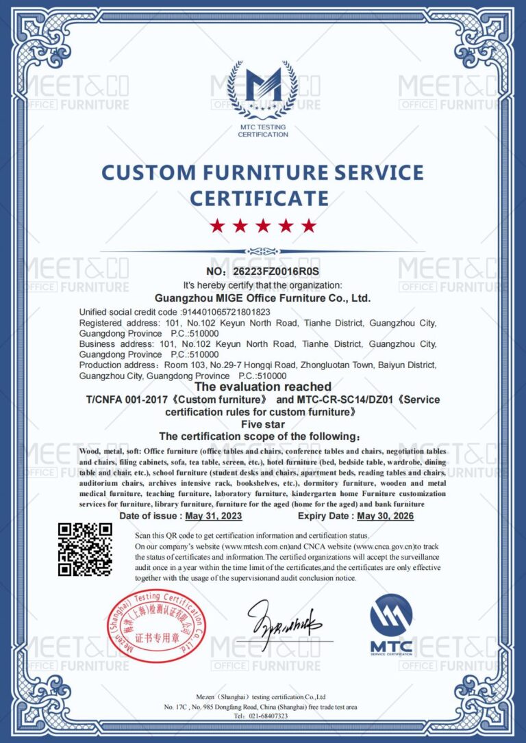 Custom furniture service EN