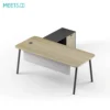 Linora office desk with movable cabinet