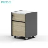 Linora 2-drawer movable cabinet