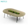 Linora Oval Conference Table in office