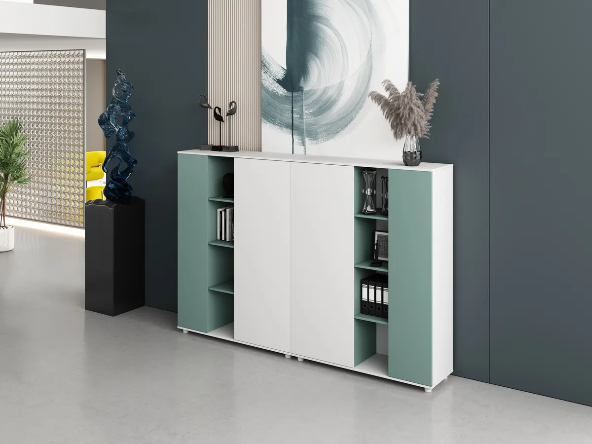 Linora simple design wooden file cabinet
