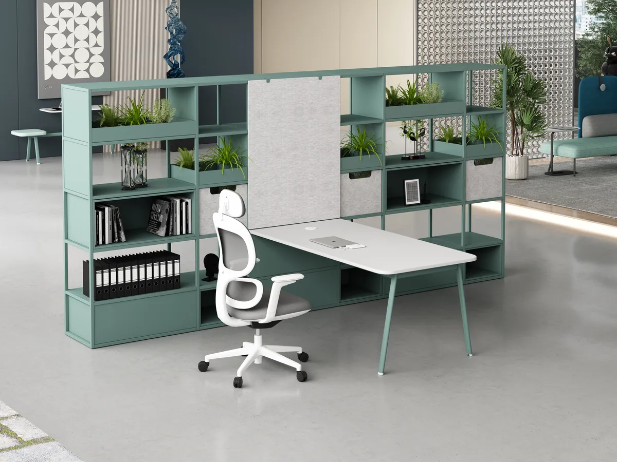 Linora offcie desk set in office