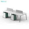 Linora 4-person face-to-face office desk
