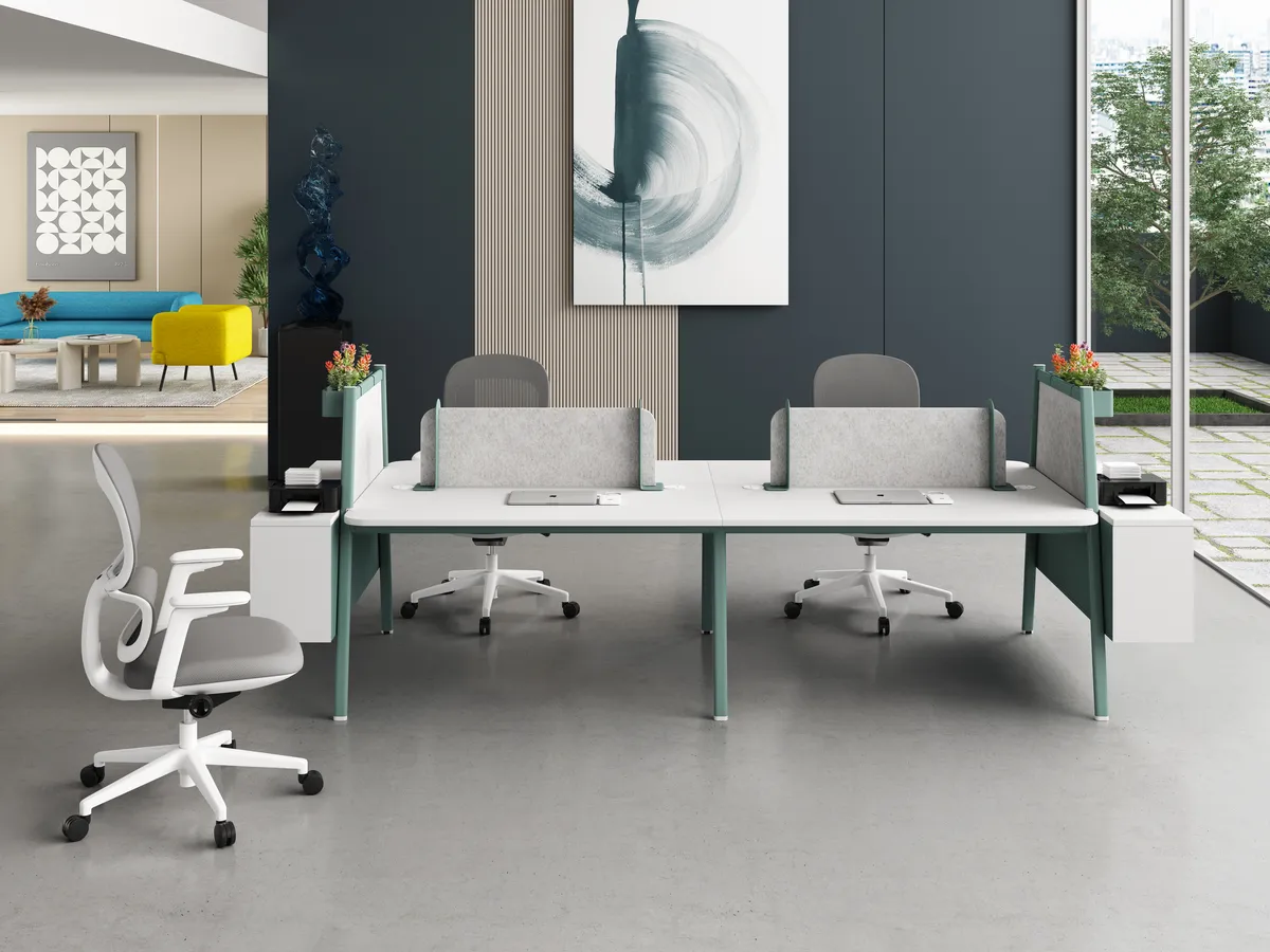 Linora workstation with side planter