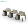 Linora 3-person office desk