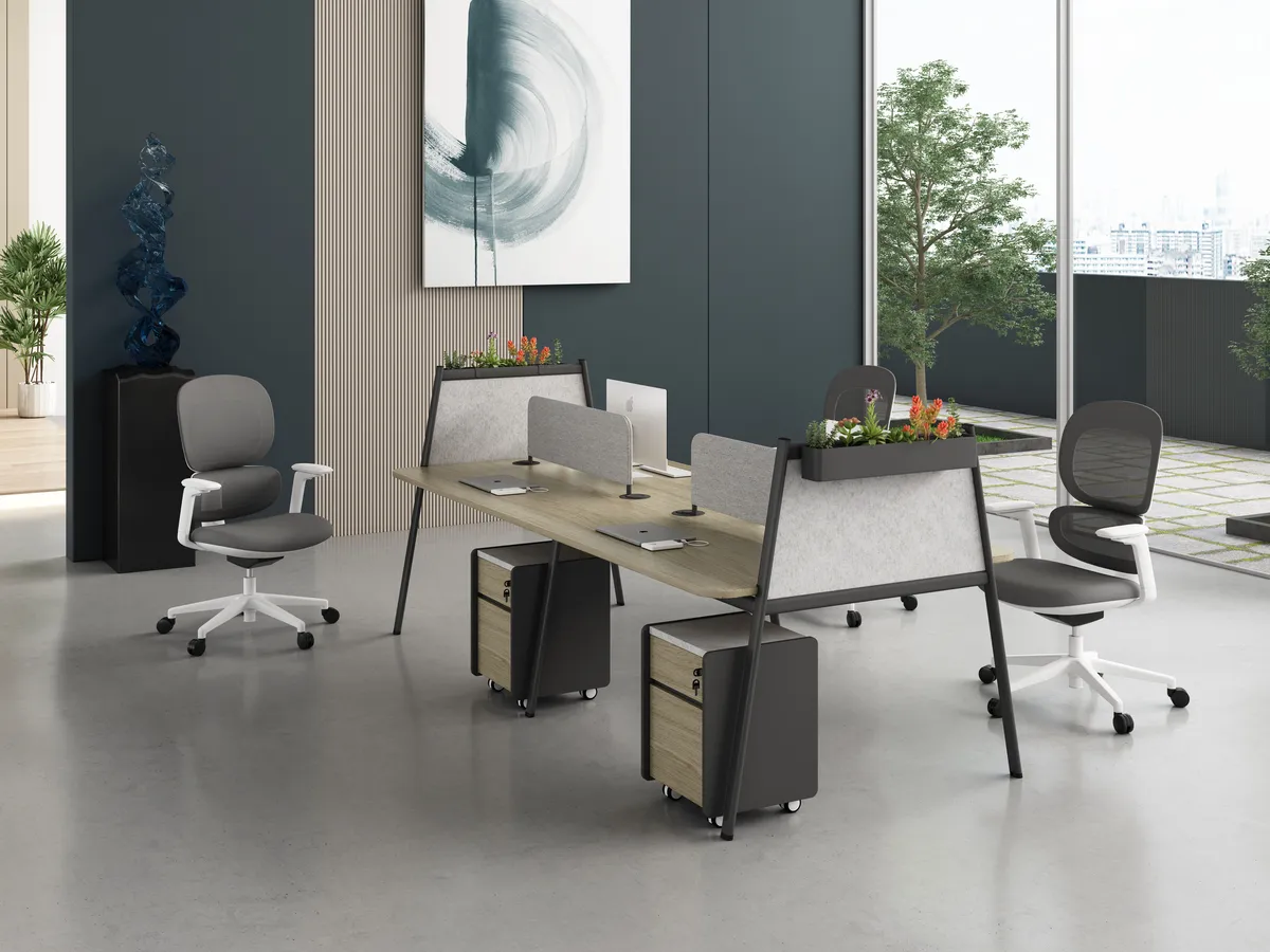 Linora workstation in opening area